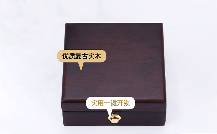 廣東木質首飾盒細節
